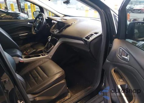 2013 Ford C-Max Hybrid Sel из США, поврежденный, VIN 1FADP5BU6DL539372